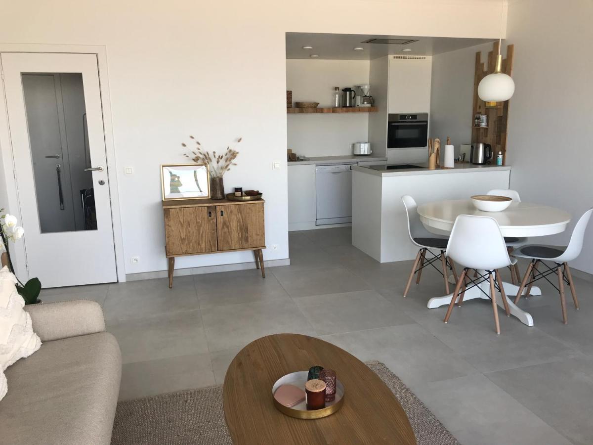 Panoramic Seaview Apartment With Free Private Garage 奥斯滕德 外观 照片